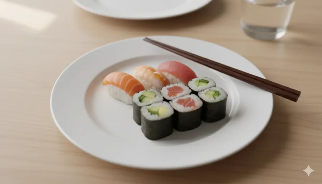 sushis pour un plateau