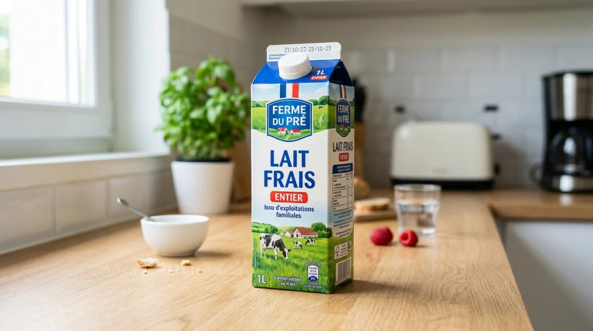peut on boire du lait périmé non ouvert