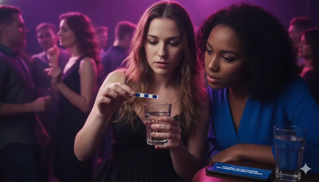 se protéger contre la drogue du viol en soirée