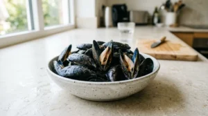congeler des moules crues