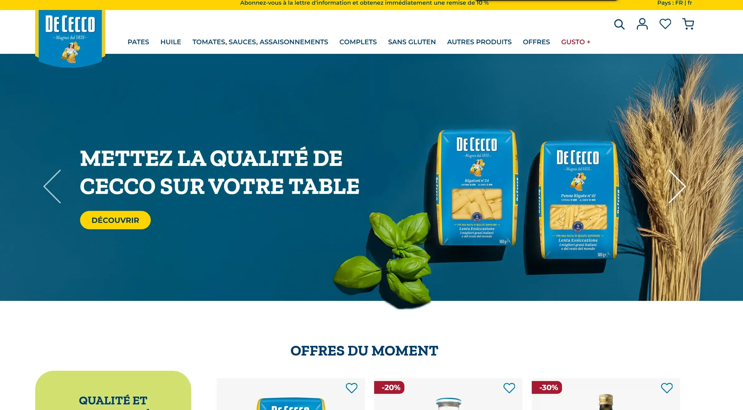Avis sur les pâtes De Cecco et critères de qualité